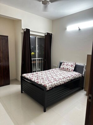 Bedroom in 2 BHK Apartment at Megapolis Serenity, Hinjewadi – for Rent