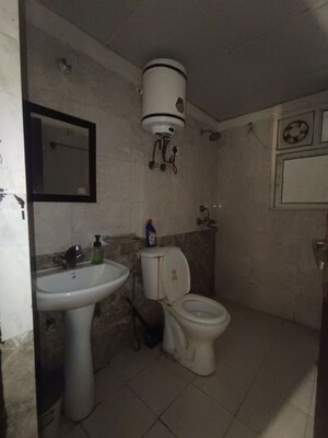 Bathroom in 3 BHK Apartment at JM Aroma, Sector 75 – for Rent