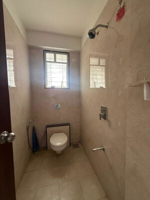 Bathroom in 2 BHK Apartment at Shreenath Aikyam, Punawale – for Rent