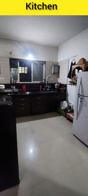 Kitchen in 1 BHK Builder Floor at Kamgar Putala Vasahat – for Rent