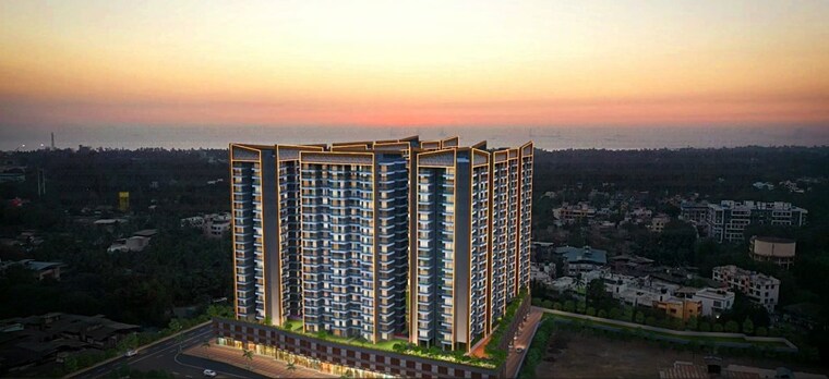 Exterior View, mahaavir-labdhi 2 Bedroom 1153 Sq.Ft. Apartment In Uran Navi Mumbai 10446401