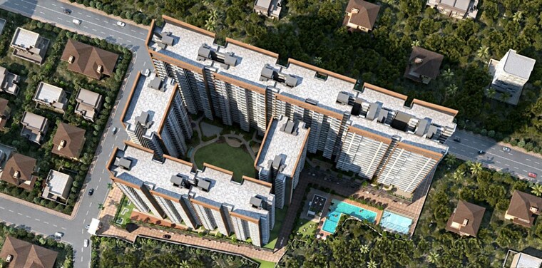 Exterior View, mahaavir-labdhi 2 Bedroom 1153 Sq.Ft. Apartment In Uran Navi Mumbai 10446401