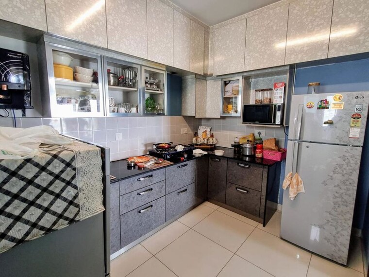 Kitchen, puravankara-palm-beach 2 Bedroom 1232 Sq.Ft. Apartment In Hennur Bangalore 10446408