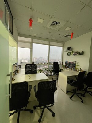 Team Area in  Office Space at Greenscape Cyber One, Vashi Sector 30a – for Rent
