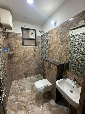 Bathroom in 3 BHK Builder Floor at Gomti Nagar – for Rent