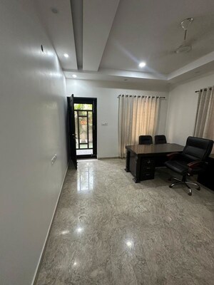 Living Room in 3 BHK Builder Floor at Gomti Nagar – for Rent