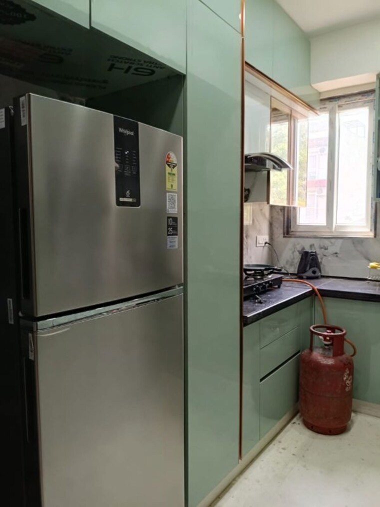 Kitchen, malviya nagar 3 Bedroom 1800 Sq.Ft. Builder Floor In Malviya Nagar Delhi 10446501