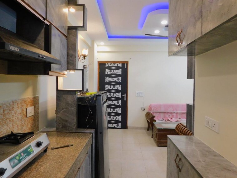 Kitchen, supertech-supernova-spira-residency 1 RK 595 Sq.Ft. Apartment In Sector 94 Noida 10446514