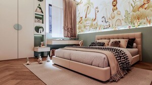 Bedroom in 2 BHK Apartment at Shroff Vantaara, Wagholi – for Sale