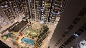 Balcony in 2 BHK Apartment at Goyal Orchid Blues, Shela – for Rent