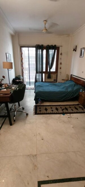 Living Room in 3 BHK Builder Floor at Malviya Nagar – for Rent