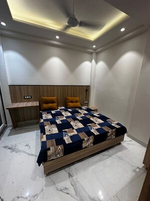 Bedroom in 1 BHK Builder Floor at Sector 52 – for Rent