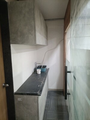 Kitchen in  Office Space at Shivalik Satyamev, Bopal – for Rent