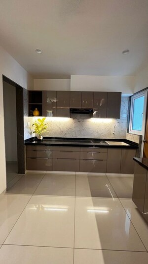 Kitchen in 3 BHK Apartment at Atladara – for Sale