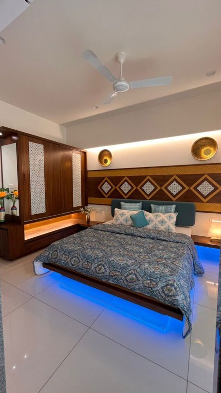 Bedroom, atladara 3 Bedroom 1003 Sq.Ft. Apartment In Atladara Vadodara 10446671