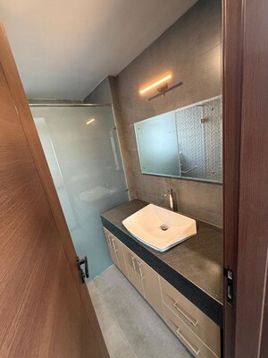 Bathroom in 3 BHK Apartment at Krisumi Waterside Residences, Sector 36a – for Sale