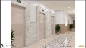 Building Lobby in 4 BHK Apartment at Prestige Lavender Fields, Varthur – for Sale