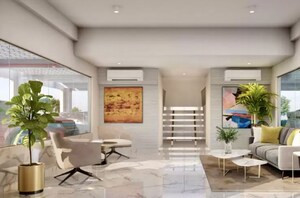 Lobby in 3 BHK Builder Floor at Smart World Orchard, Sector 61 – for Rent