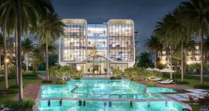 Swimming Pool in 3 BHK Builder Floor at Smart World Orchard, Sector 61 – for Rent