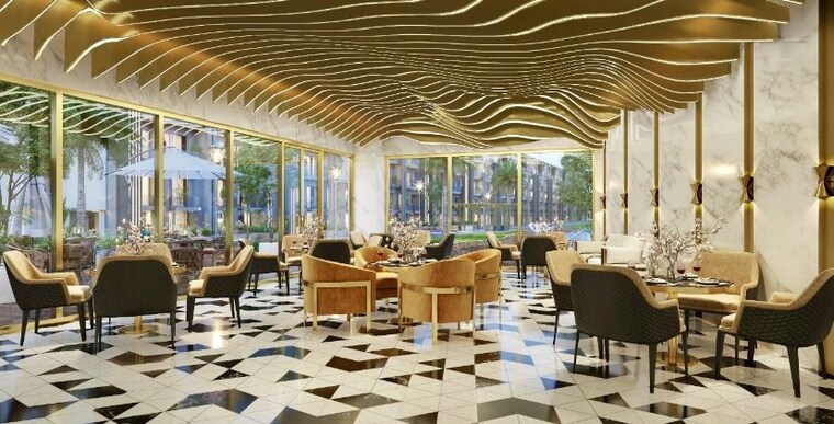 Dining area, smart-world-orchard 3 Bedroom 1600 Sq.Ft. Builder Floor In Sector 61 Gurgaon 10446741
