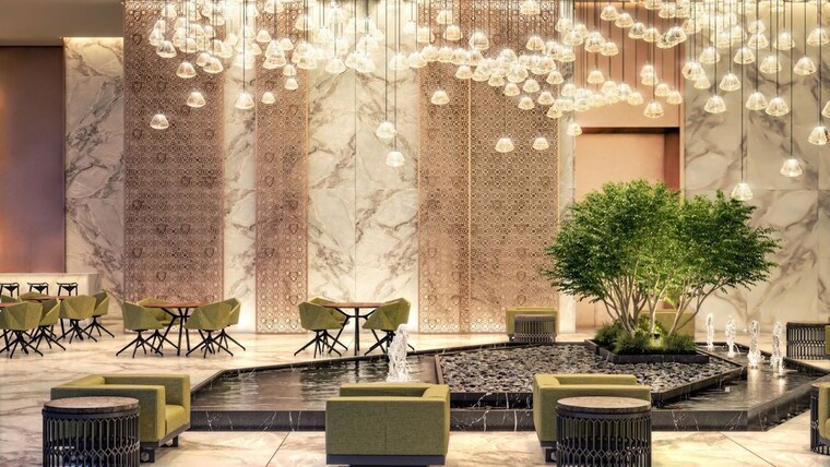 Living Room, signature-global-tonino-lamborghini-residences 3 Bedroom 2050 Sq.Ft. Apartment In Sector 71 Gurgaon 10446769