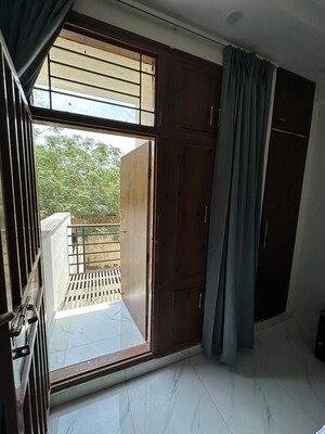 Balcony in 3 BHK Builder Floor at Sector 57 – for Rent