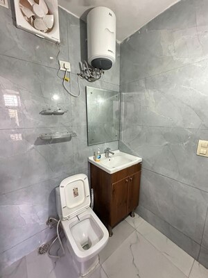 Bathroom in 3 BHK Builder Floor at Sector 57 – for Rent