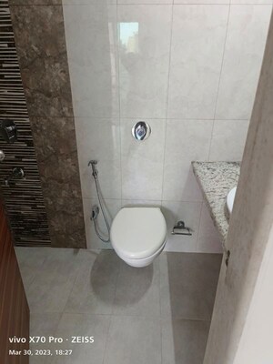 Bathroom in 2 BHK Apartment at Nahar Amrit Shakti Water Lily And White Lily, Chandivali – for Rent