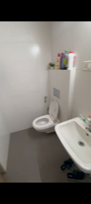 Bathroom in 2 BHK Apartment at Godrej Emerald Vista, Ghodbunder Road – for Rent