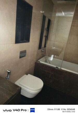 Bathroom in 3 BHK Apartment at Lokhandwala Minerva Mahalaxmi, Mahalaxmi – for Rent