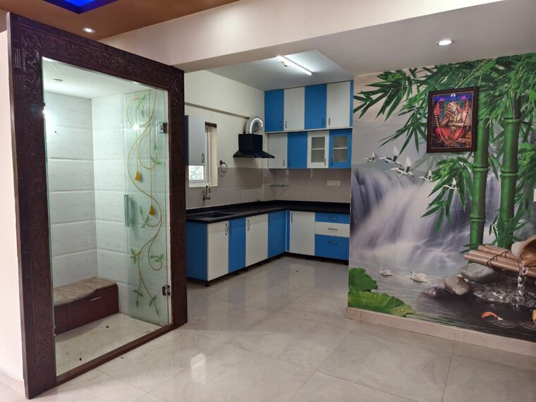 Bedroom, mithuna-white-pearl 3 Bedroom 1600 Sq.Ft. Apartment In Sampigehalli Bangalore 10446856