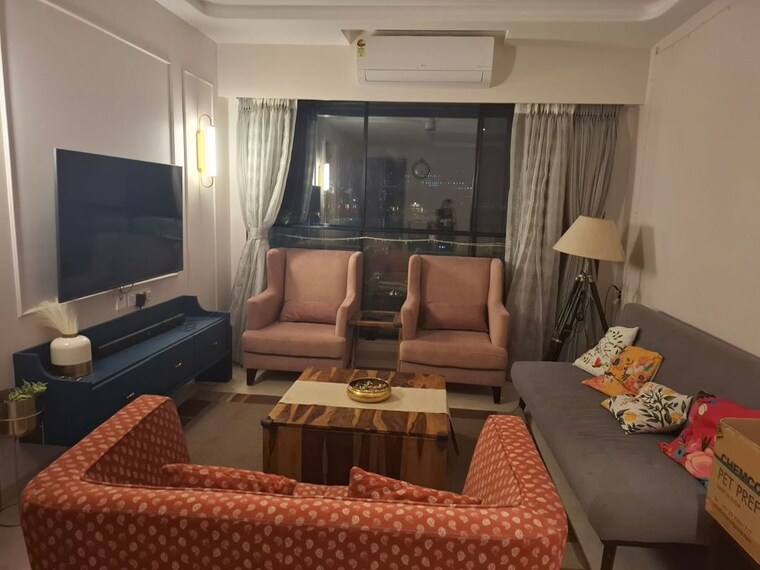 Living Room, dosti-eastern-bay-phase-2 3 Bedroom 1040 Sq.Ft. Apartment In Wadala Mumbai 10446862