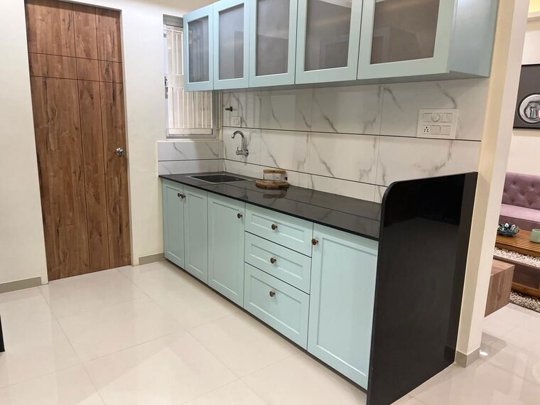 Kitchen, aries-empyrean-courtyard-2 3 Bedroom 840 Sq.Ft. Apartment In Kalali Vadodara 10446880