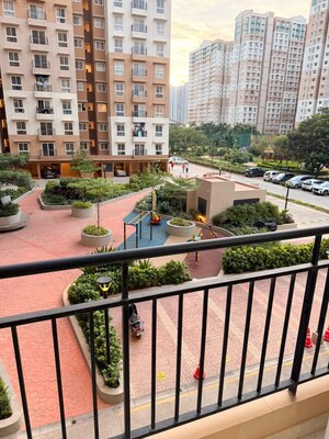 Balcony in 3 BHK Apartment at Brigade El Dorado, Bagaluru – for Rent
