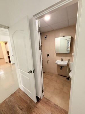 Bathroom in 3 BHK Apartment at Brigade El Dorado, Bagaluru – for Rent