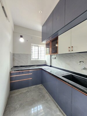 Kitchen in 1 BHK Builder Floor at Reliable Layout – for Rent