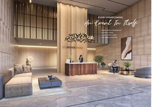 Living Room in 3 BHK Apartment at Arkade Evoke, Goregaon West – for Sale