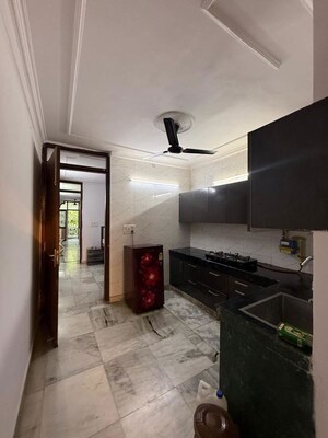 Kitchen in 2 BHK Builder Floor at Kalkaji – for Rent