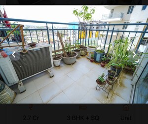Balcony in 3.5 BHK Apartment at Godrej 101, Sector 79 – for Sale