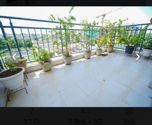 Balcony in 3.5 BHK Apartment at Godrej 101, Sector 79 – for Sale