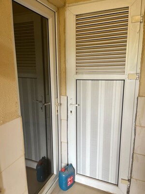 Bathroom in 3 BHK Apartment at Bhartiya Nikoo Homes, Thanisandra Main Road – for Rent