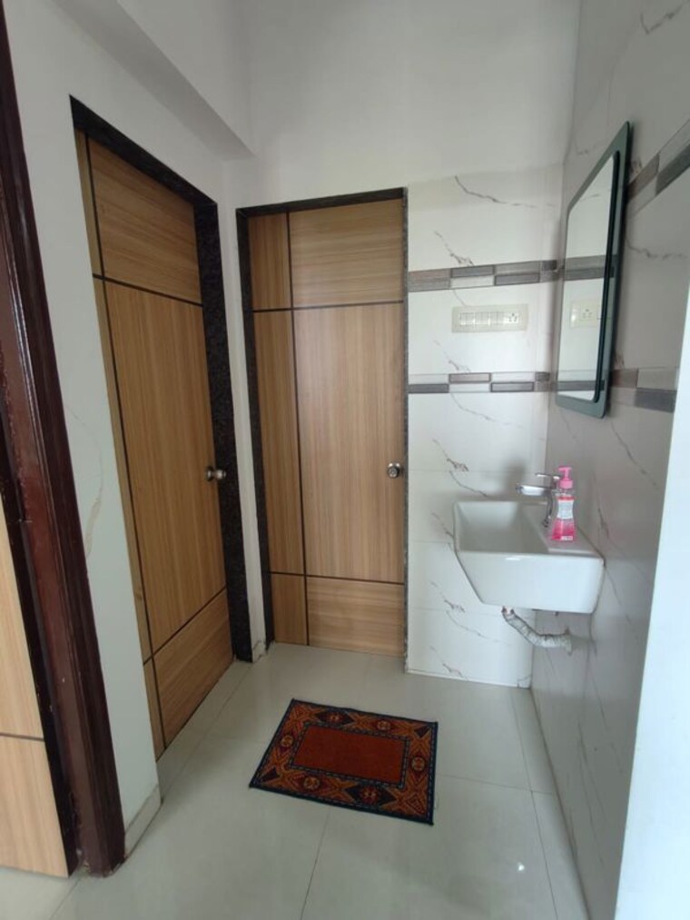 Kitchen, dynamic-crest 2 Bedroom 650 Sq.Ft. Apartment In Shilphata Thane 10447021