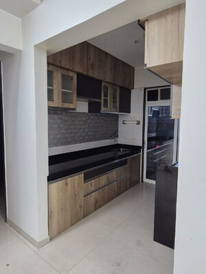 Kitchen in 2 BHK Apartment at Arihant Aarohi Phase 1, Kalyan Shilphata Road – for Rent