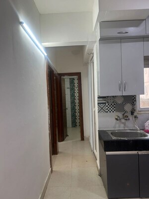 Building Lobby in 2 BHK Apartment at Breez Global Heights, Sohna Sector 33 – for Sale