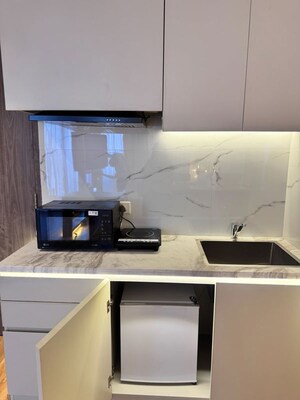 Kitchen in Studio Apartment at M3M My Den, Sector 67 – for Rent