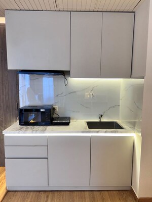 Kitchen in Studio Apartment at M3M My Den, Sector 67 – for Rent