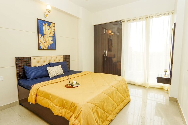 Bedroom, exotica-dreamville 3 Bedroom 1340 Sq.Ft. Apartment In Sector 16c Greater Noida Greater Noida 9611283