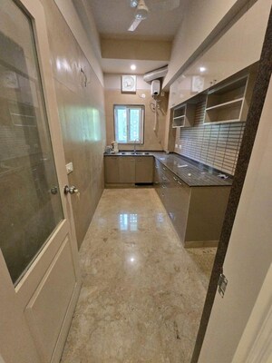 Kitchen in 3 BHK Builder Floor at Sector 10a – for Rent