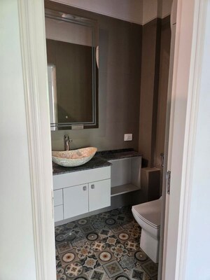 Attached Bathroom in 3 BHK Builder Floor at Sector 10a – for Rent