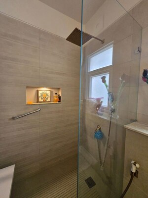 Bathroom in 3 BHK Builder Floor at Sector 10a – for Rent